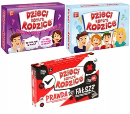 Zestaw gier Dzieci Kontra Rodzice 6+ Kangur