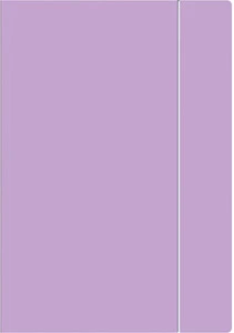 Teczka z Gumką A5 PASTELOWA 300g/m2 MIX KOLORÓW Interdruk