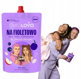 OWOLOVO Mus JABŁKO ŚLIWKA PORZECZKA Edycja Limitowana DAWID RUPIŃSKI 200g