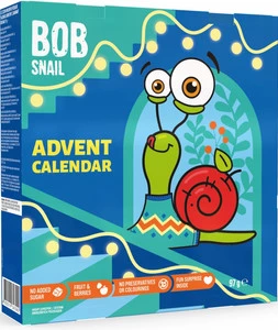 Bob Snail - kalendarz adwentowy z przekąskami owocowymi 97 g