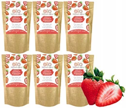 OWOCE LIOFILIZOWANE Chrupiąca TRUSKAWKA W Kawałkach OTOLANDIA 20g x6