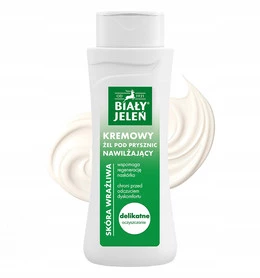 BIAŁY JELEŃ Kremowy Żel Pod Prysznic Nawilżający 300 ml Hipoalergiczny