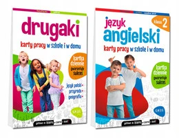 Karty Pracy Klasa 2 Drugaki Język Polski, Angielski Przyroda Geografia GREG