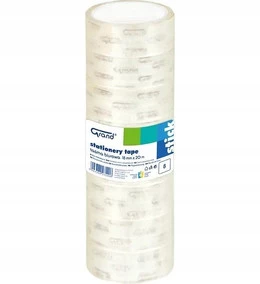 Taśma Klejąca Biurowa 18x20 8 Sztuk Grand