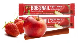 Bob Snail Fruit Roll Looong Jabłko-Truskawka - 100% Owoców Bez Cukru