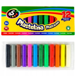 Plastelina 12 kolorów dla dzieci 3+ Astra