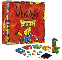 Ubongo Junior 3D Gra Planszowa Spostrzegawczość Logiczne Myślenie 5+ Egmont