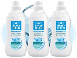 Biały Jeleń Płyn do płukania koncentrat 1l x 3 szt