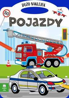 Teczka Pojazdy Z Podwójnymi Naklejkami BooksAndFun