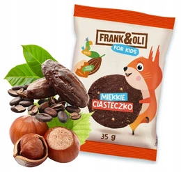 Frank&Oli For Kids Ciasteczka Orzech i Kakao 35g