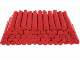 Plastelina Szkolna CZERWONA 1KG Dla Dzieci Plastyka Szkoła w Pudełku Mona