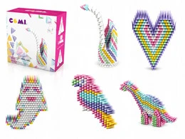 Klocki konstrukcyjne Gami Pink 1000 – Meli