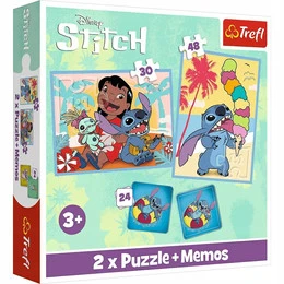 Puzzle i Memo Lilo i Stitch – Trefl