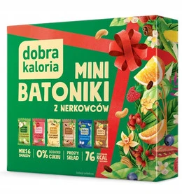 Zestaw DOBRA KALORIA Mini Batoniki Mix 6 Smaków Bez Cukru Fit Zdrowy 102g
