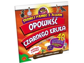 Trenuj Pamięć Z Alkiem Opowieść Czarnego Kruka Zabawa i Nauka 6+ Alexander