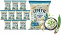 Chipsy z czerwonej soczewicy śmietana cebula 100g