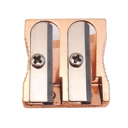 Temperówka Podwójna Metalowa Satynowa Interdruk