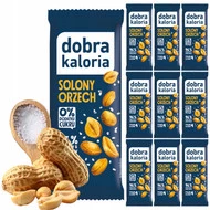 10x Smaczny i Zdrowy Baton SOLONY ORZECH Bez Cukru Błonnik Dobra Kaloria