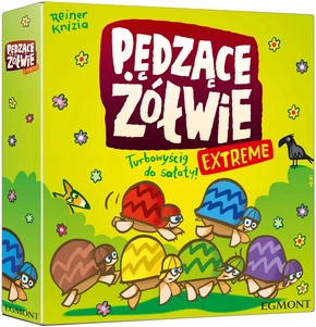 Pędzące Żółwie Extreme Planszowa Gra Rodzinna 6+ Egmont 60387