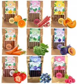 Naturalnie Zdrowi MIX SMAKÓW z Witaminami 50g x9