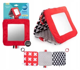 Canpol Duże LUSTERKO Zabawka Kontrastowe SENSORY TOYS 0M+ 68/079