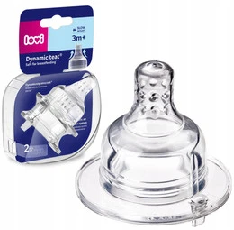 LOVI Smoczek Do Butelki SUPERVENT 3m+ Wolny 2szt.