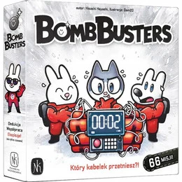 BOMB BUSTERS Gra Planszowa Współpraca Dedukcja Hayashi 10+ Nasza Księgarnia