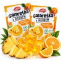 CELIKO galaretka z agarem ananas-pomarańcza VEGAN 45g x2