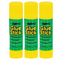 3x Amos Klej w sztyfcie 8 g