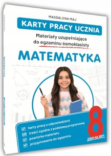 Karty Pracy Ucznia MATEMATYKA Materiały Uzupełniające Do Egzaminu Maj SBM