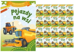 20x Kolorowanka Maluszkowe Malowanie Pojazdy Na Wsi 2+ Skrzat