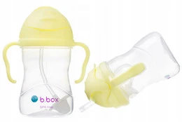 B.BOX Innowacyjny Kubek Bidon Niekapek z Obciążoną Słomką 240 ml 6M+