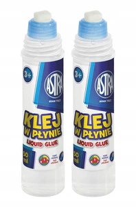 Klej Szkolny W Płynie Biurowy Mocny Przezroczysty 50ml 3+ Astra x2
