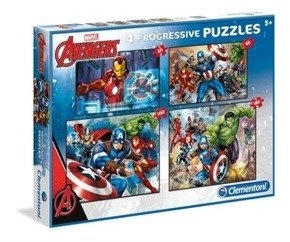 Puzzle 4w1 Avengers Clementoni 07722