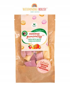 Naturalnie Zdrowi Gumirollsy - naturalne gumy rozpuszczalne 80 g