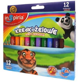 KREDKI ŻELOWE 12 KOL INSPIRIA
