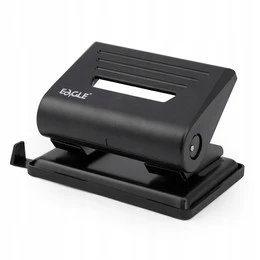 Poręczny Dziurkacz EAGLE 837 Czarny 25 Kartek
