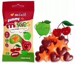 Żelki bez cukru Mixies 35g