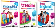 ZESTAW Kart Pracy Do Klasy 3 Język Angielski Polski Matematyka Greg
