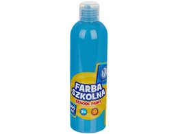 Farba plakatowa szkolna niebieska 500ml Astra