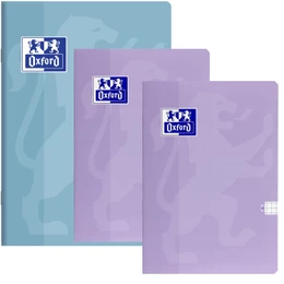 3x Zeszyt Oxford Touch pastel A5 60 kartek w kratkę