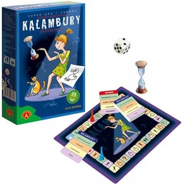 Kalambury Mini Gra Towarzyska Dla Dzieci i Dorosłych 8+ Alexander 0599