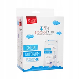 Woreczki do przechowywania mleka Bocioland 30 sztuk 200 ml