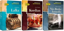 Pakiet LEKTUR Klasa 2 Liceum Obowiązkowych LALKA KORDIAN NIE-BOSKA KOMEDIA