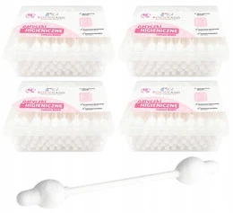 4x Patyczki Higieniczne OGRANICZNIKIEM Do Uszu Dla DZIECI Bocioland