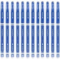 12x Długopis Zmazywalny Niebieski 0,7 mm Wymazywalny Z Gumką Kidea