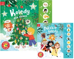 Polskie kolędy dla dzieci – Anna Podgórska | Książka dźwiękowa x2 0+ Aksjomat