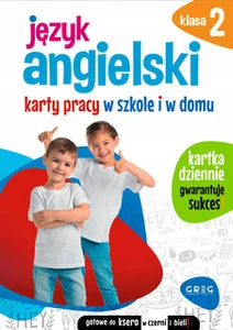 Język angielski. Karty pracy w szkole i w domu. Klasa 2