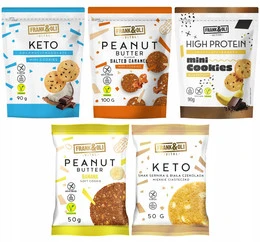 Frank & Oli Mini Keto Zestaw 5 Miękkich Ciasteczek