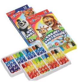 KREDKI PASTELOWE 12 KOLORY INSPIRIA